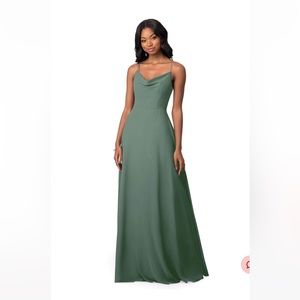Azazie Daenerys Eucalyptus color